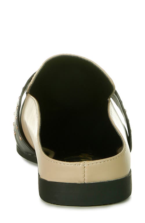 Shop London Rag Walkout Studded Mule In Taupe