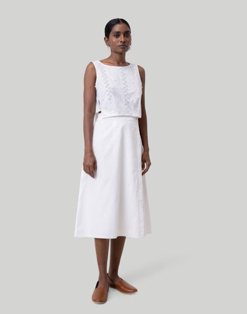 Reistor Breezy Summer Set In White In Coconut White