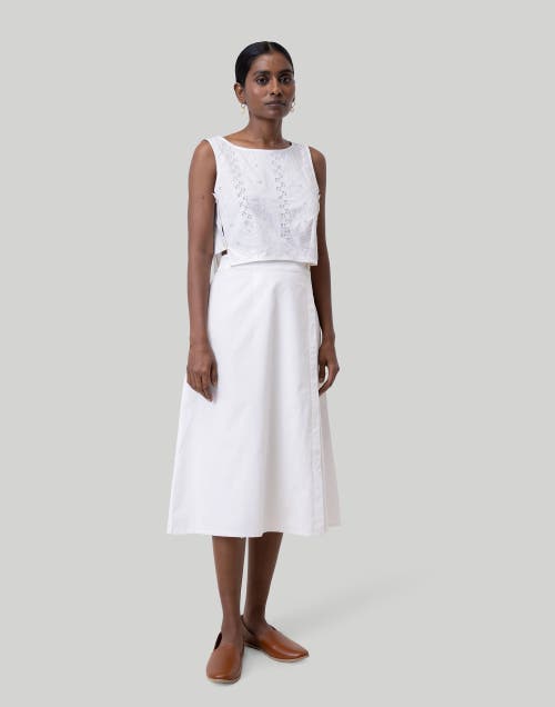 Shop Reistor Breezy Summer Set In Coconut White