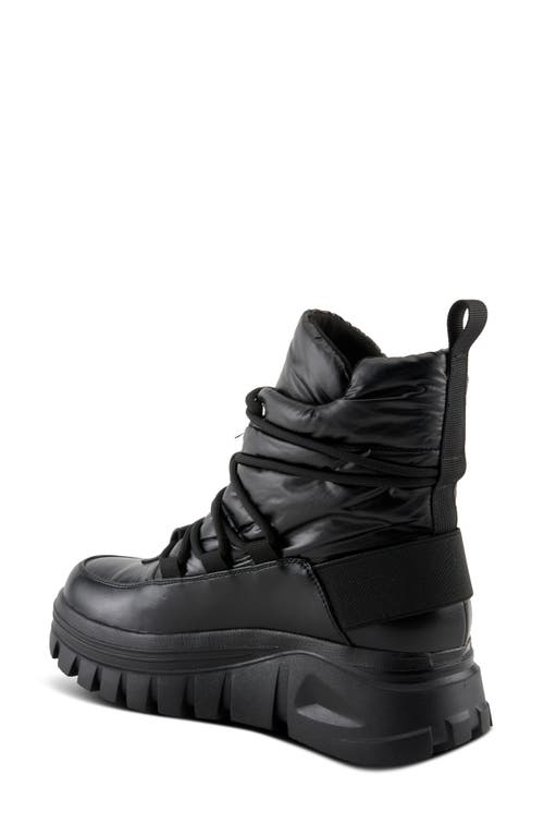 Azura By Spring Step Snowstorm Boot In Black Multi