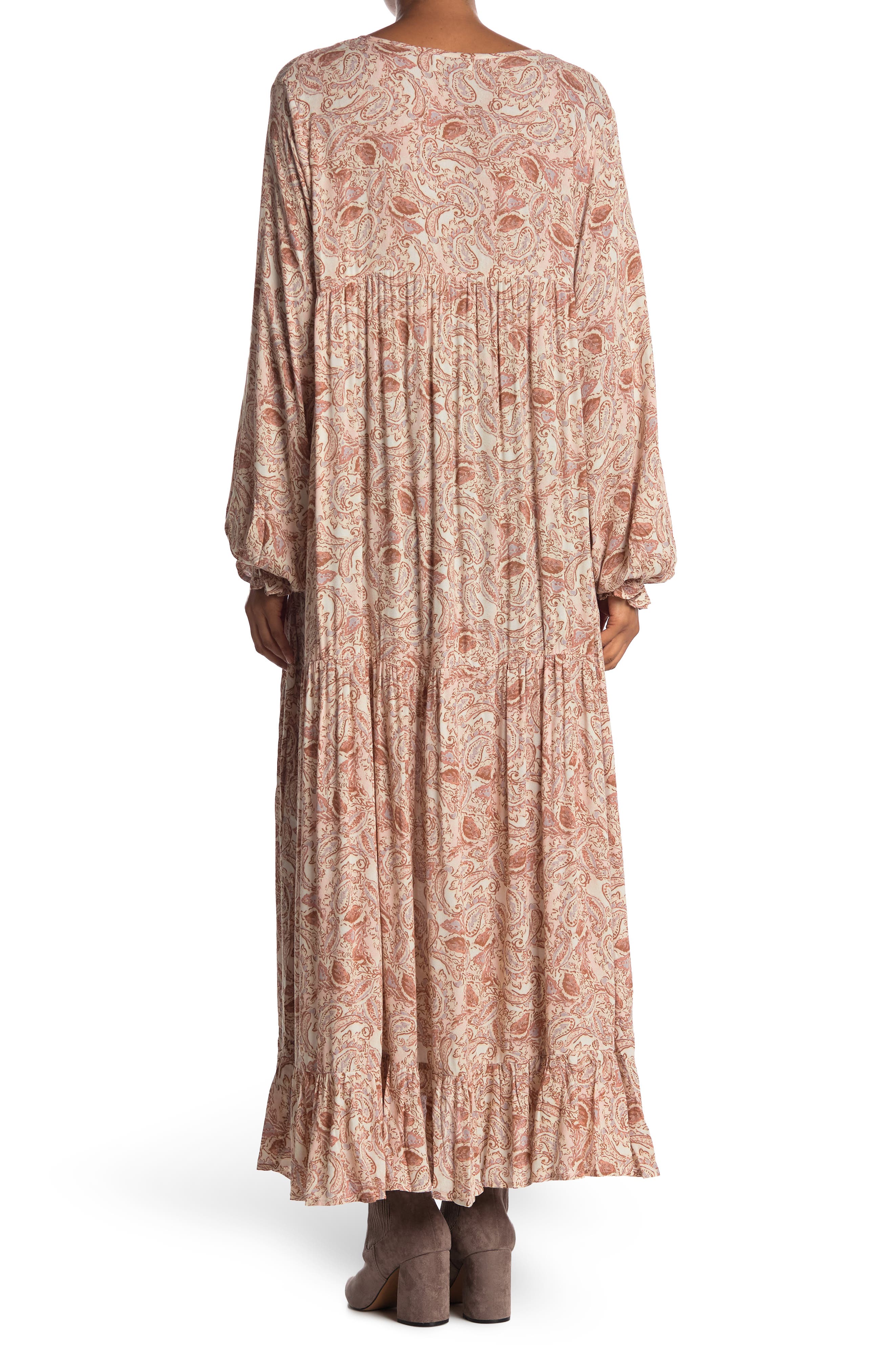 boho oversized dress