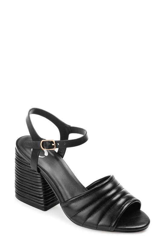 JOURNEE COLLECTION JOURNEE COLLECTION CHARMAINE TRU COMFORT FOAM HEELED SANDAL