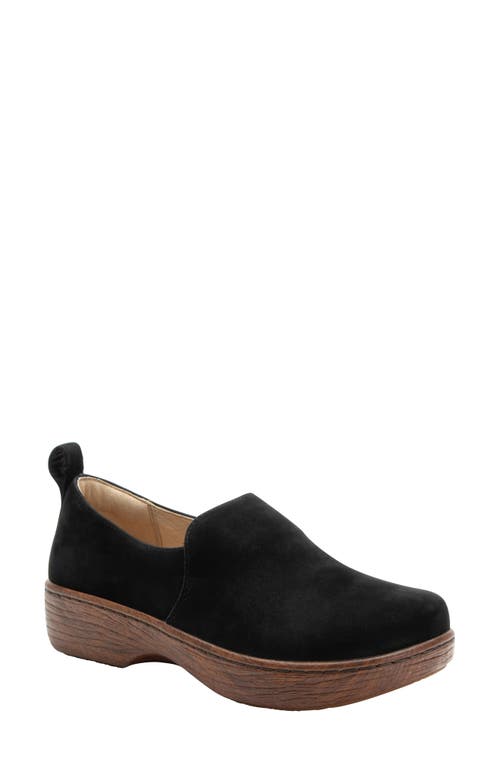 Shop Alegria By Pg Lite Orygin Tulip Slip-on Shoe In Black Truffle