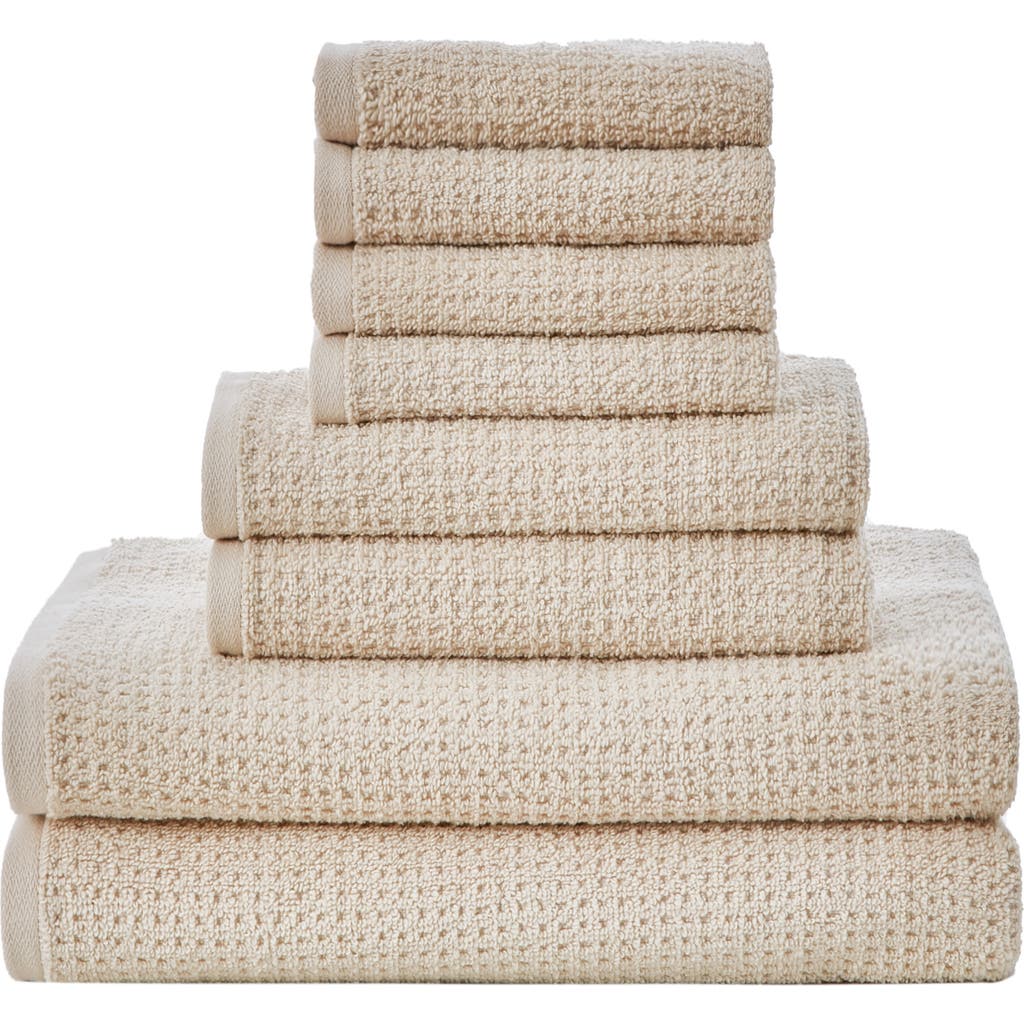 Nautica Oasis 6-piece Cotton Towel Set In Light Beige