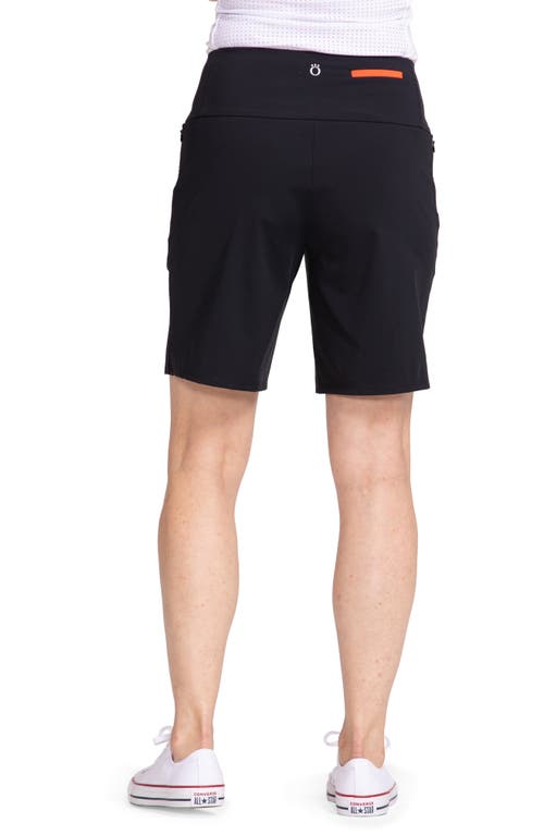 Shop Kinona Tailored Golf Shorts In Black