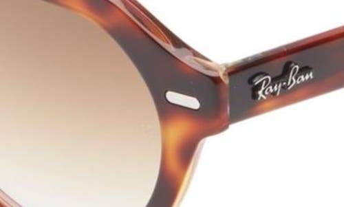 Ray Ban Ray-ban Gina 53mm Gradient Square Sunglasses In Clear Brown Multi