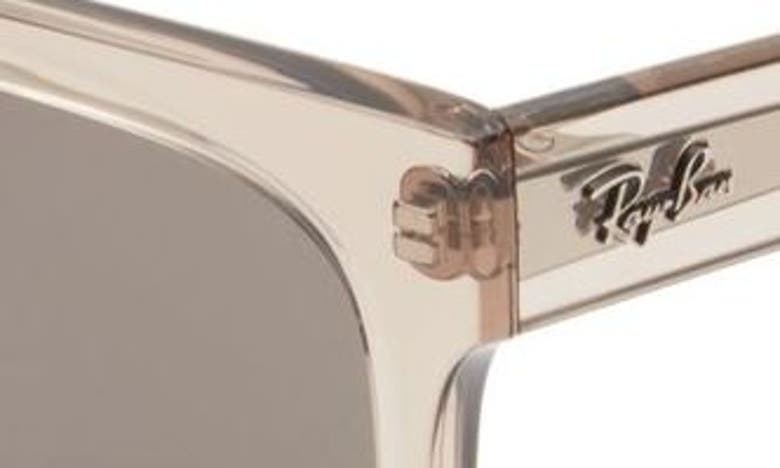 Ray Ban Phil 54mm Square Sunglasses In Brown