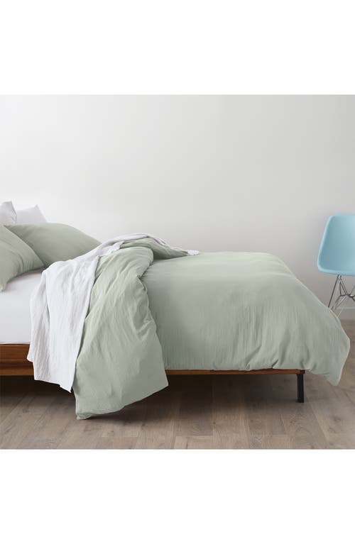 Ella Jayne Home Triple Brushed Duvet Cover & Sham Set In Sage