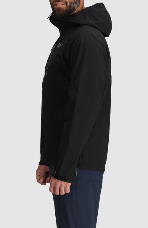 Shop Outdoor Research Foray 3l Waterproof Jacket In Black