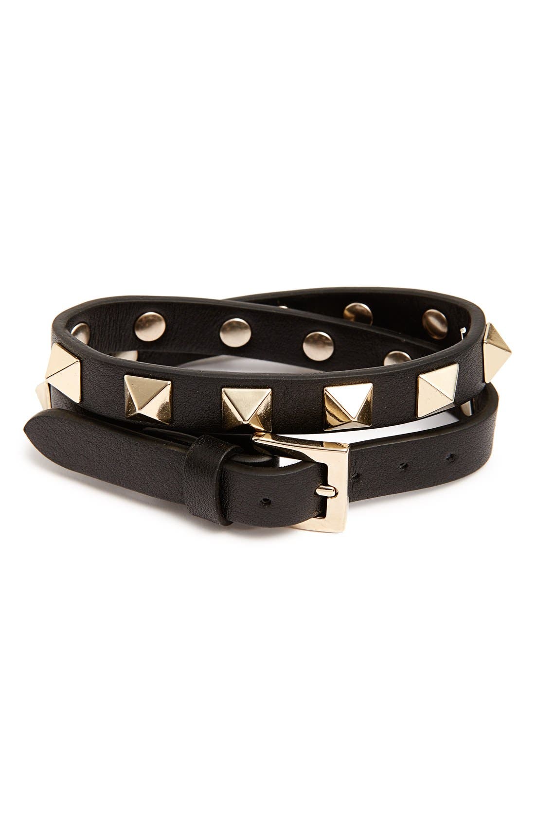 Valentino 'Rockstud' Double Wrap Bracelet Nordstrom