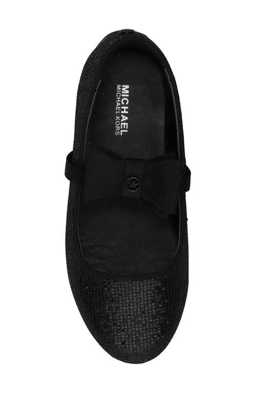 Michael Michael Kors Kids' Rover Day Mary Jane Flat In Black