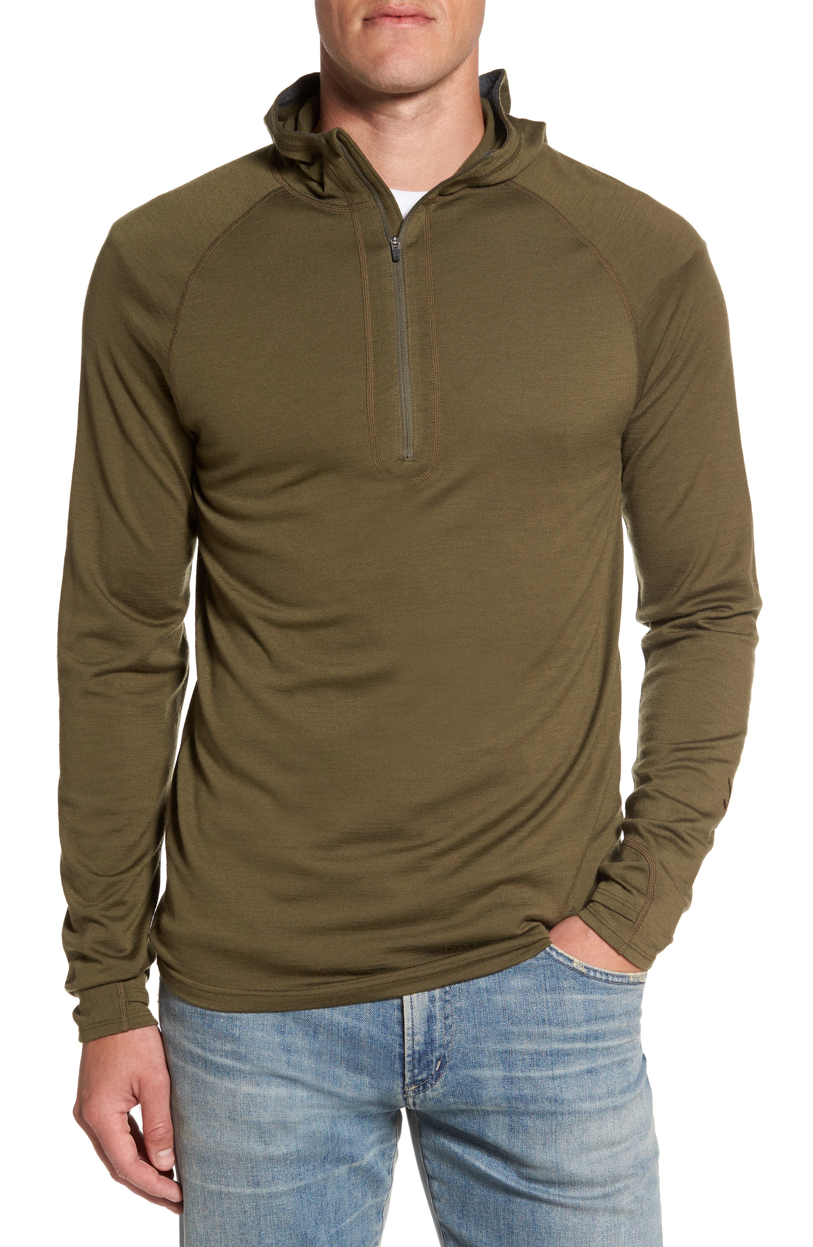 ibex merino wool hoodie