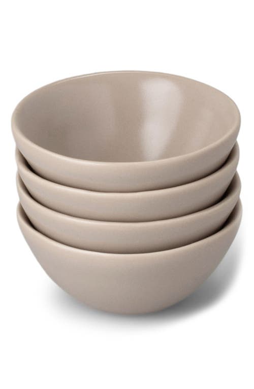 Fable The Little Bowls Set Of 4 In Desert Taupe