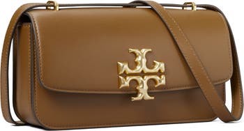 Tory Burch Eleanor Small Convertible Shoulder Bag Leather MOOSE