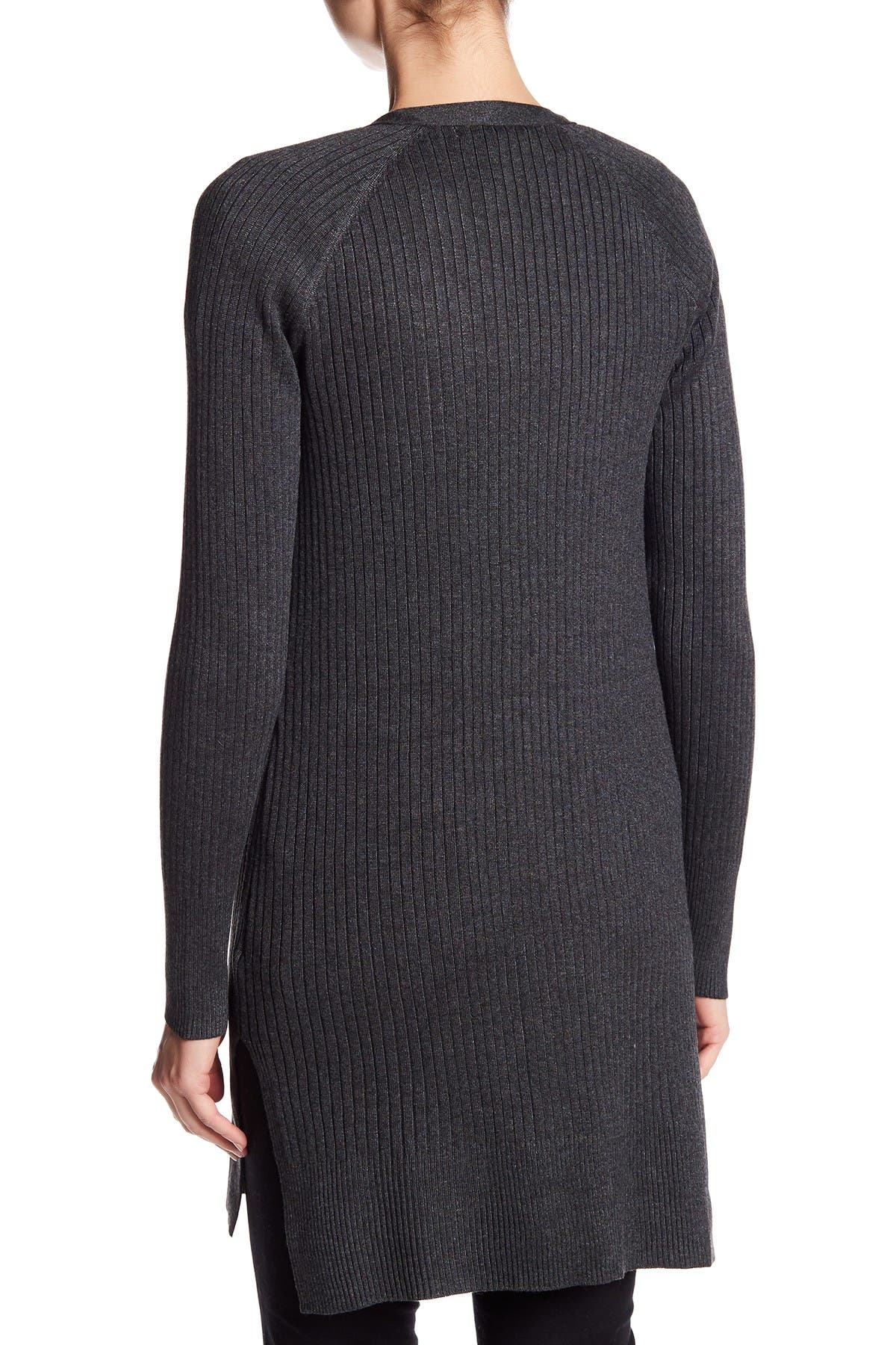 Cable & Gauge Cozy Ribbed Open Front Cardigan Nordstrom Rack