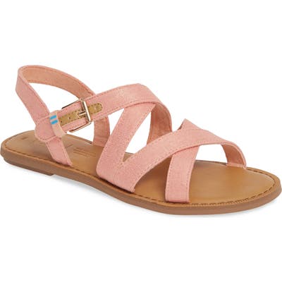 Toms Sicily Sandal, Coral