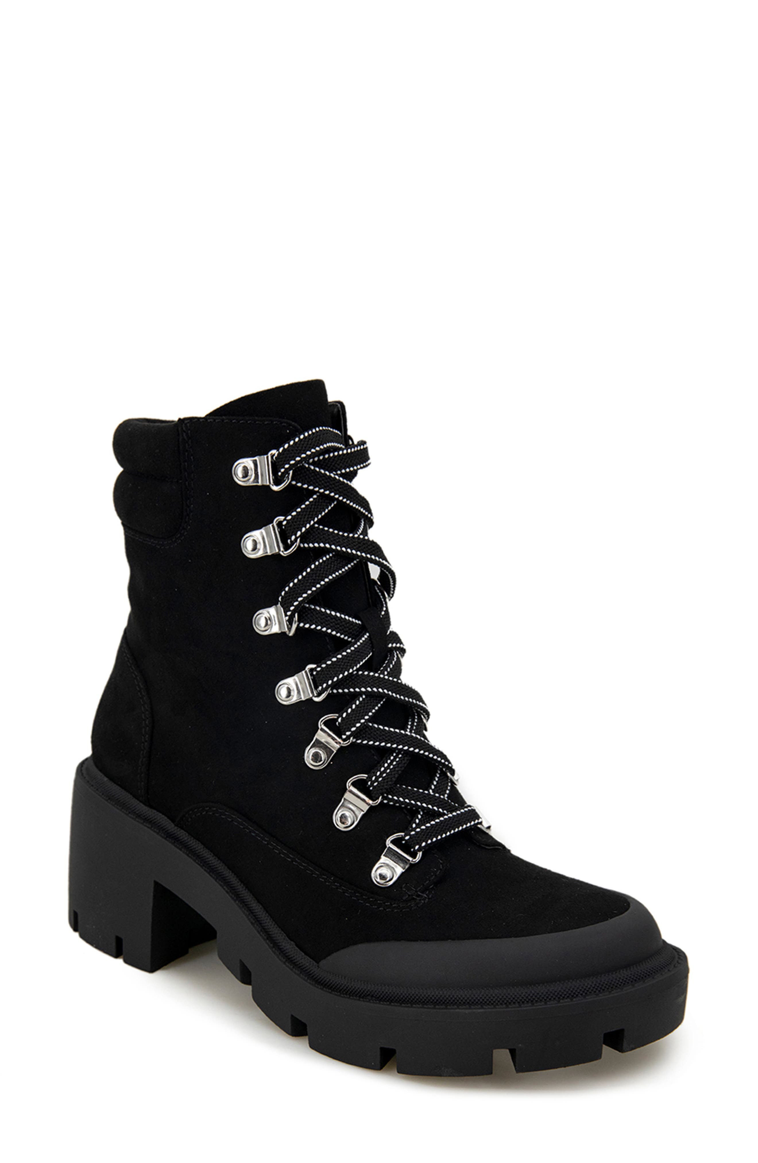 esprit booties black