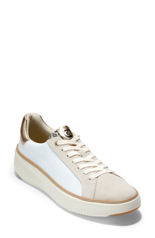 Cole Haan GrandPro Topspin Platform Sneaker Optic White at Nordstrom,