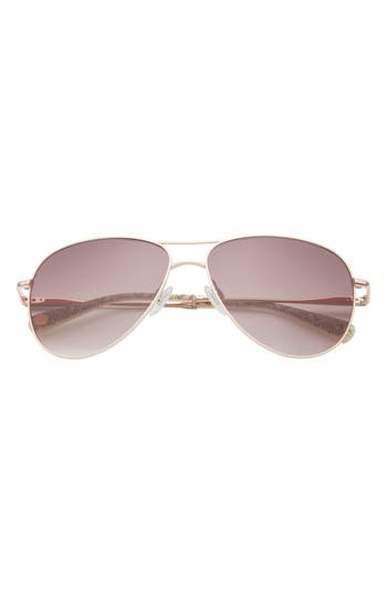 TED BAKER TED BAKER LONDON 59MM FULL RIM AVIATOR SUNGLASSES