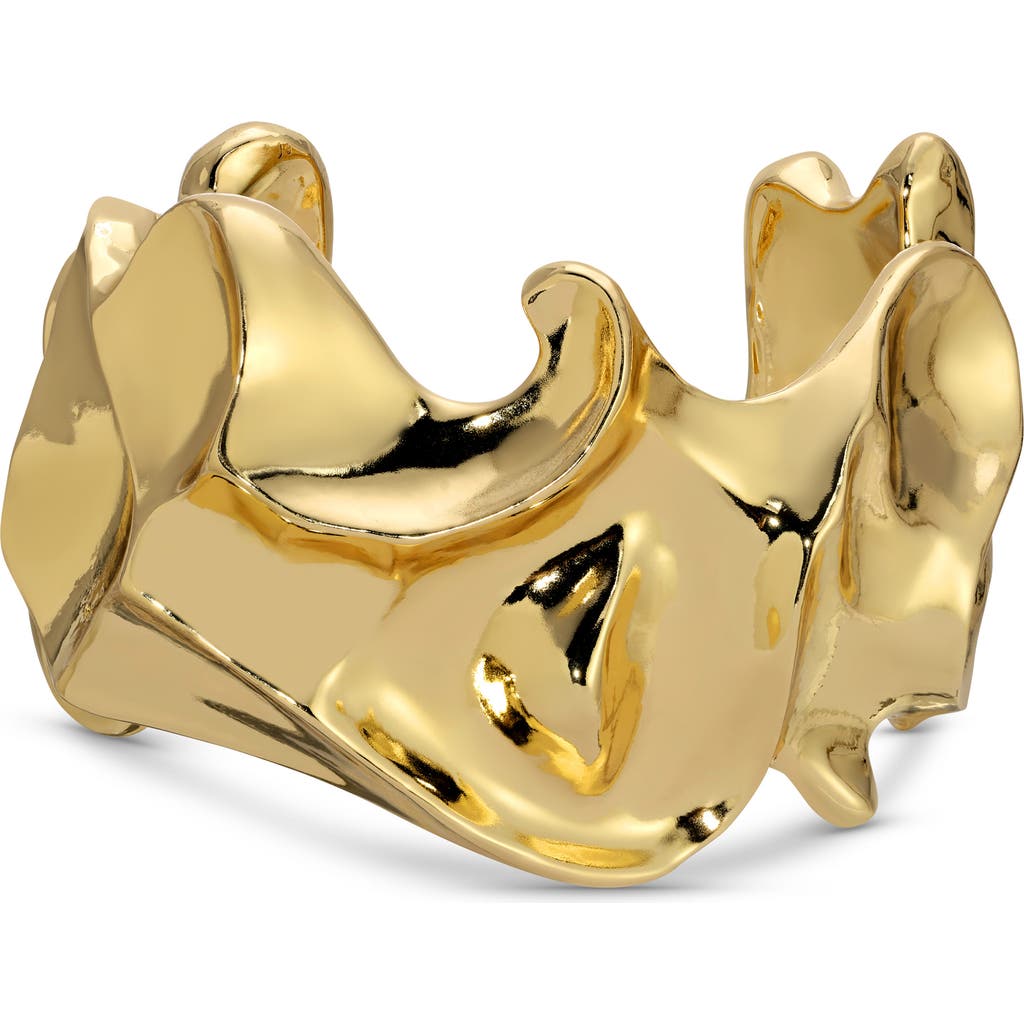 Eye Candy Los Angeles Yuma Cuff Bracelet In Gold