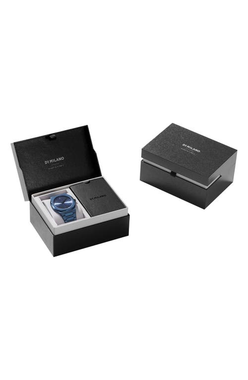 D1 Milano Watch Ultra Thin Bracelet 40 Mm In Blue