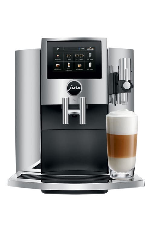 JURA S8 Automatic Coffee Machine in Silver at Nordstrom