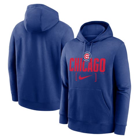 Youth Atlanta Braves Nike Royal Cooperstown Collection Splitter Club Fleece  Pullover Hoodie