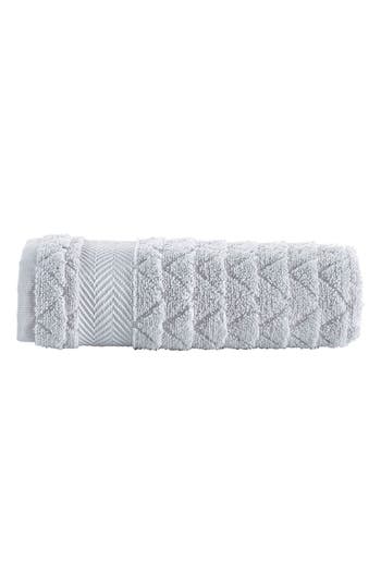 Brooks Brothers Herringbone Wash Towels In Silver
