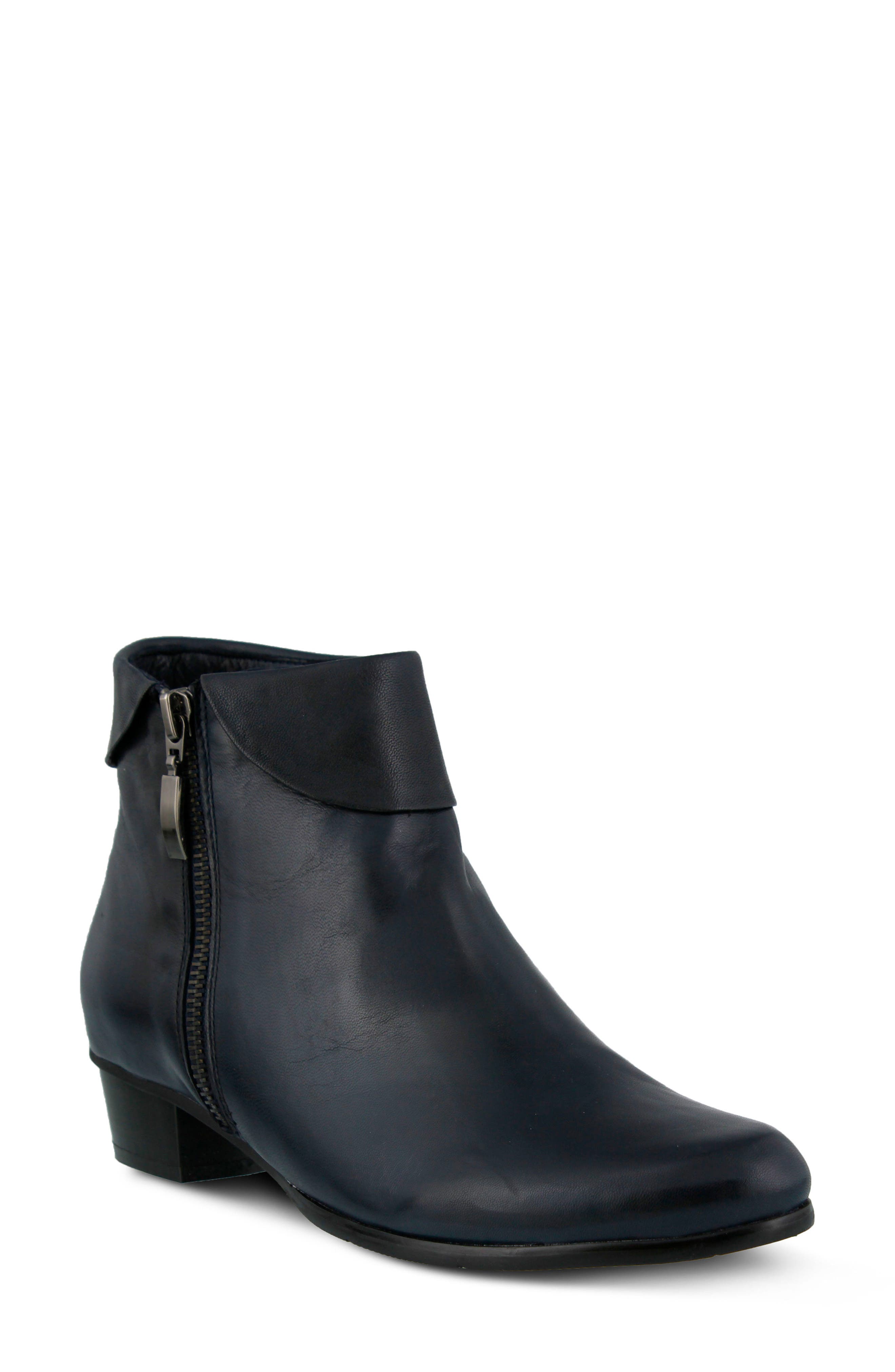 nordstrom navy blue boots