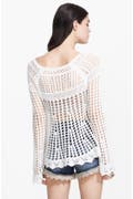Free People 'Annabelle' Crocheted Pullover | Nordstrom