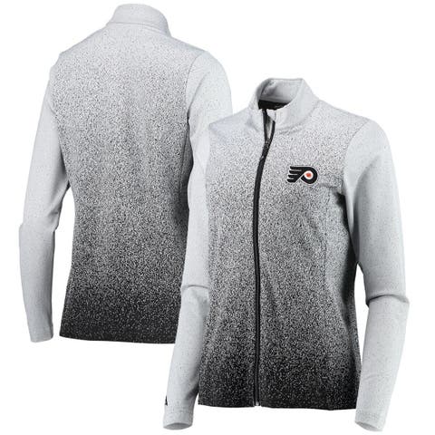 Kansas City Chiefs - JH Design Reversible Fleece Jacket with Faux Leather Sleeves - Black/White Medium