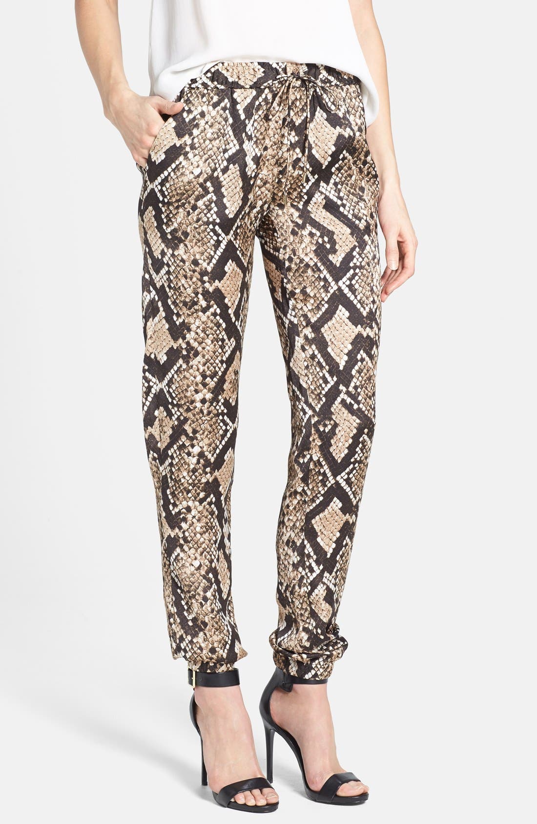 michael kors python pants