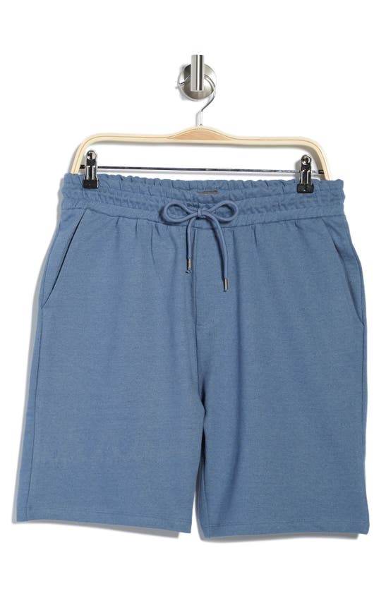Slate & Stone Lounge Shorts In Light Blue Heather