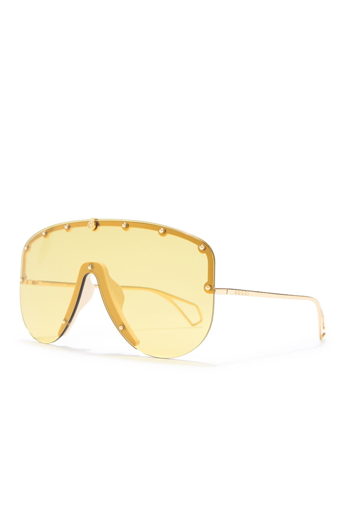 gucci 99mm shield sunglasses