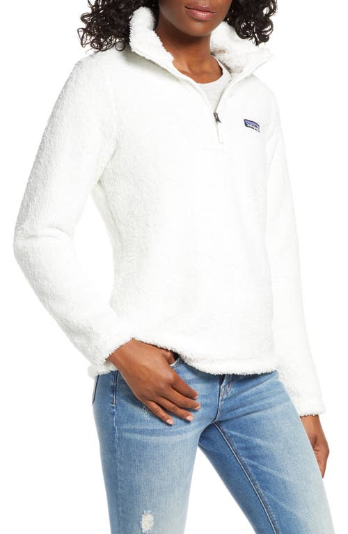Patagonia Los Gatos Fleece Pullover in Birch White at Nordstrom, Size Small
