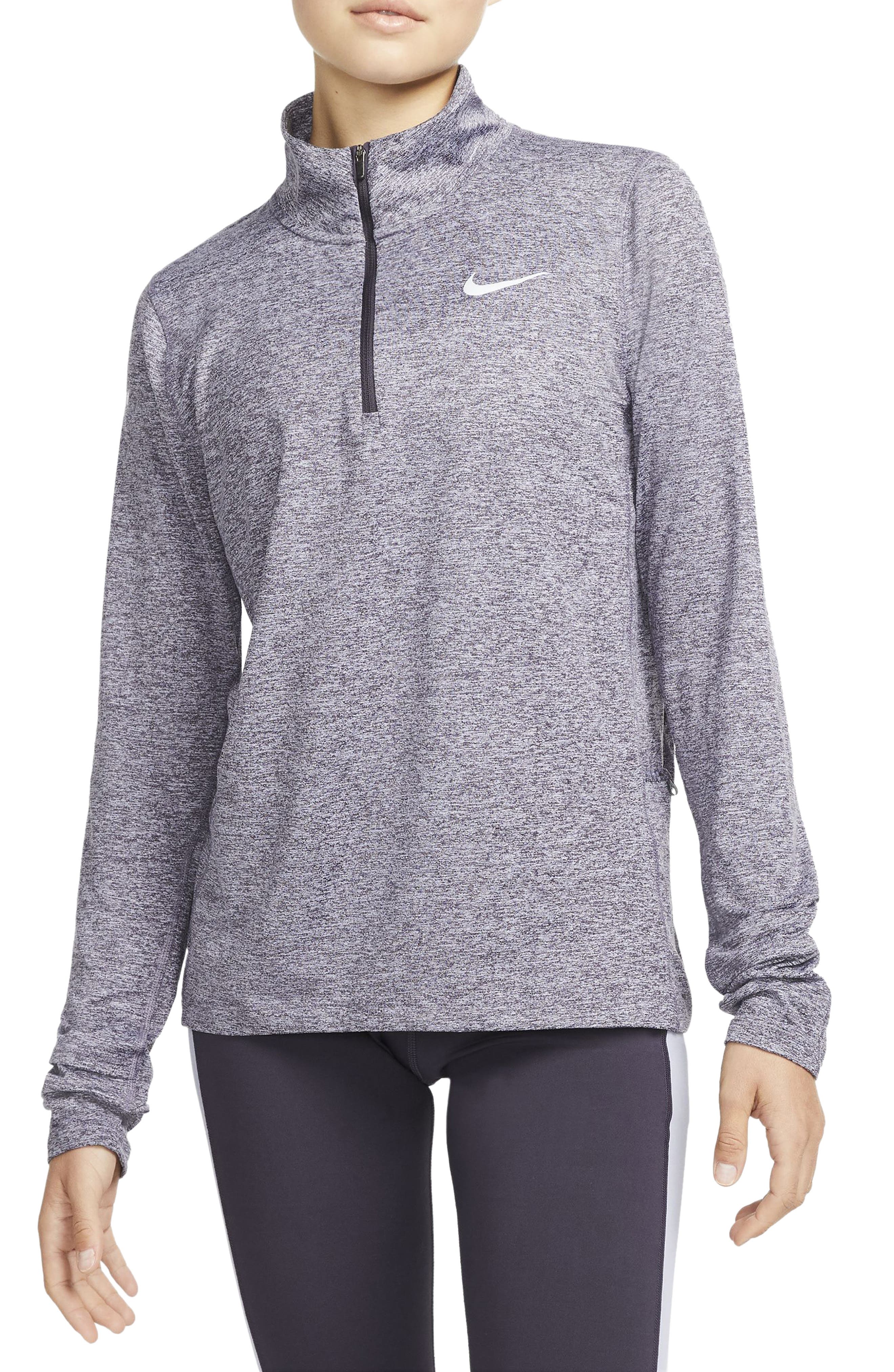 nike element half zip dame