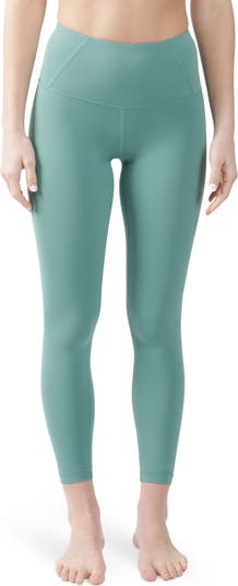 Yogalicious High Waist Ultra Soft Lightweight Leggings - High Rise Yoga  Pants - Pacific Nude Tech 28 - XL 