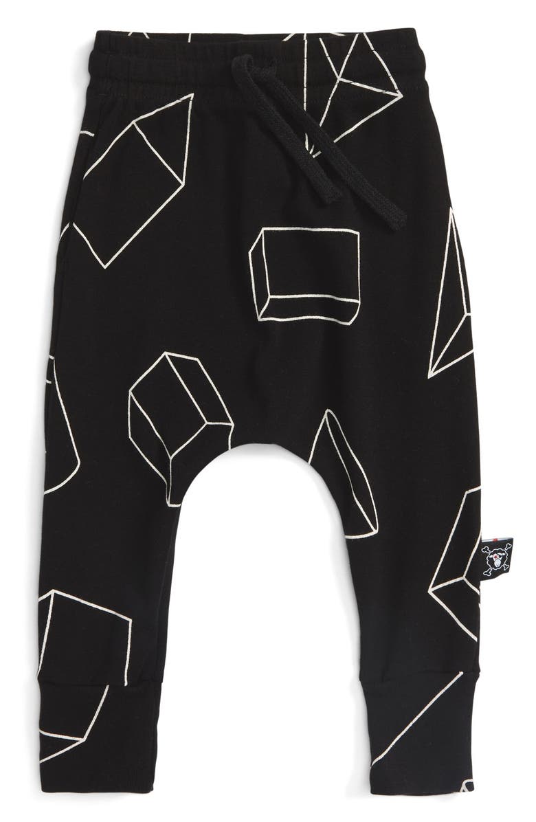 NUNUNU Geometric Print Baggy Pants (Baby Boys) | Nordstrom