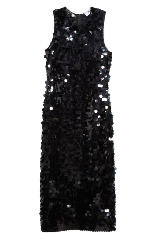 WAYF WAYF X CHÉRIE MADELEINE DANSE SEQUIN SLEEVELESS MIDI DRESS
