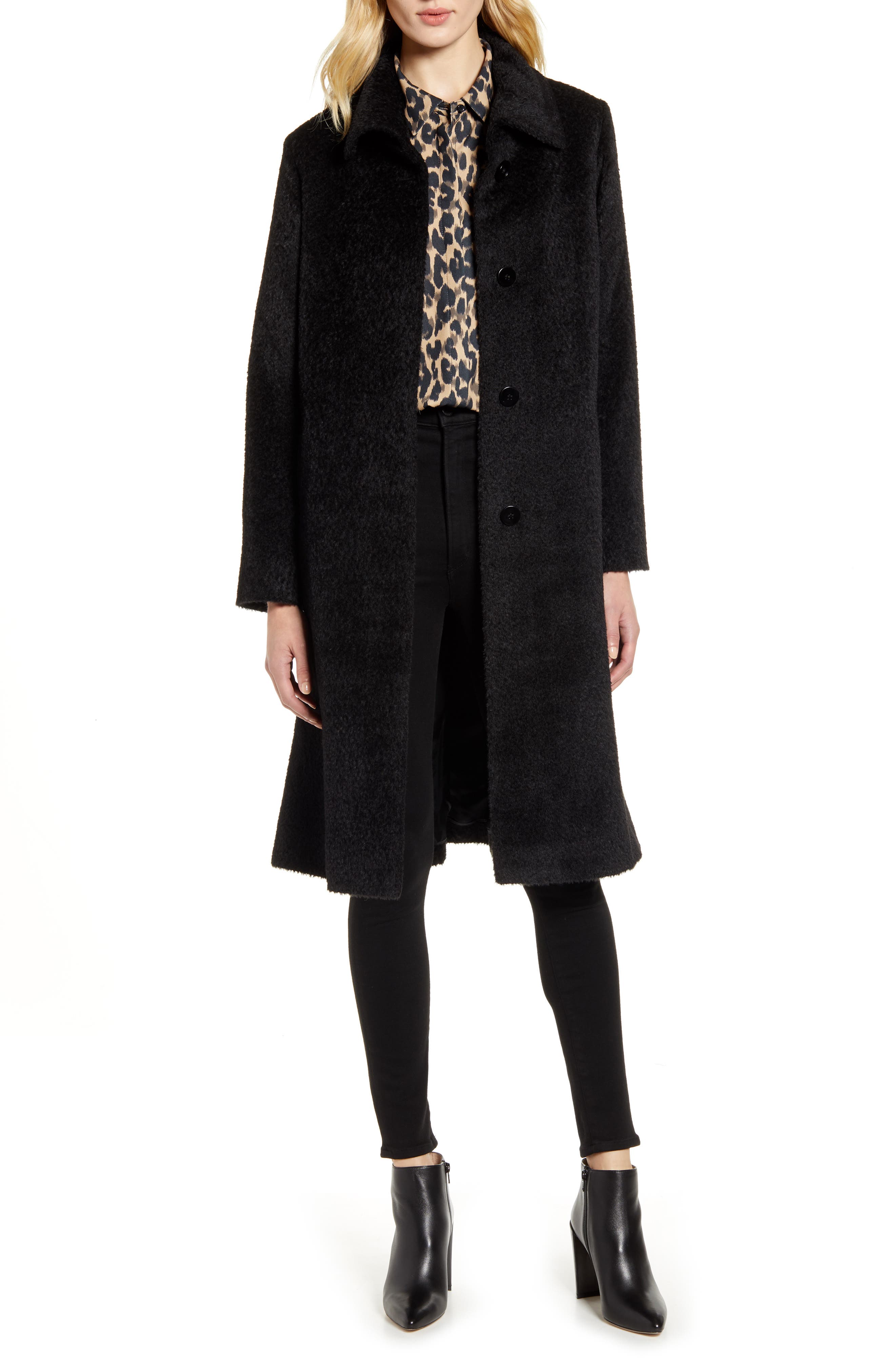HiSO Wool & Alpaca Blend Coat Nordstrom