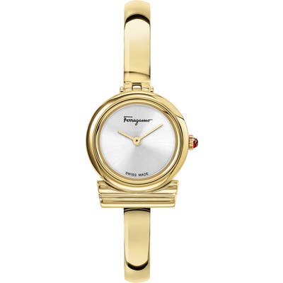 Salvatore Ferragamo Gancini Bangle Watch, 22mm