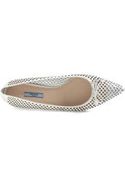 Prada Pointed Toe Perforated Ballet Flat | Nordstrom