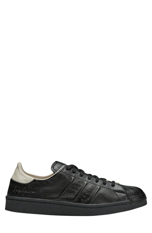 Shop Y-3 Superstar Sneaker In Black/black/aluminum