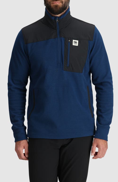 Shop Outdoor Research Trail Fleece Quarter Zip In Cenote