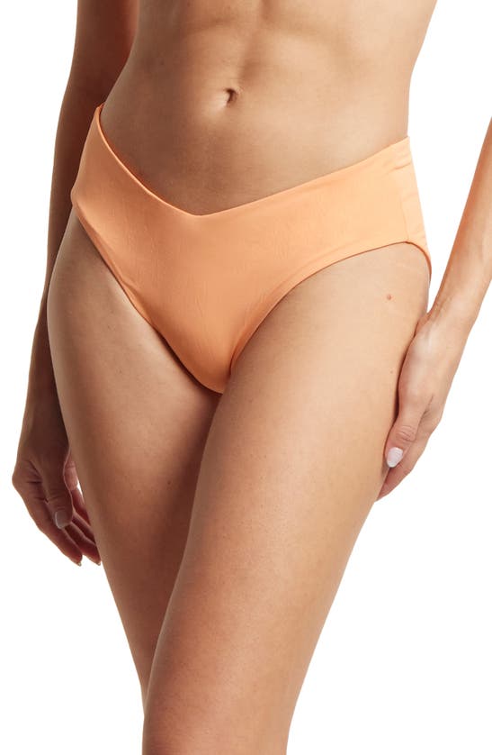Hanky Panky V-cut Bikini Bottoms In Orange