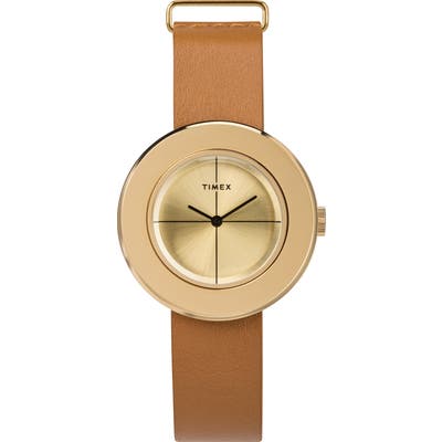 Timex Variety Leather Strap Watch Set,