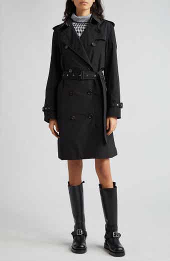 Kensington trench coat with 2025 detachable hood