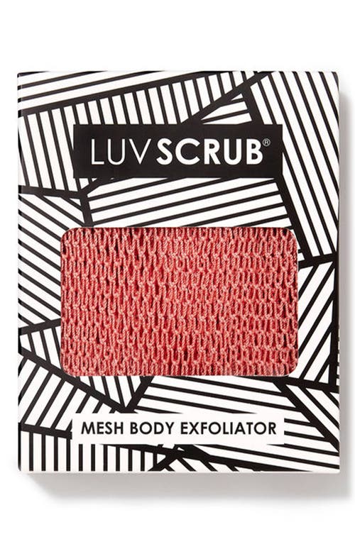 Mesh Body Exfoliator in Naked Sunset