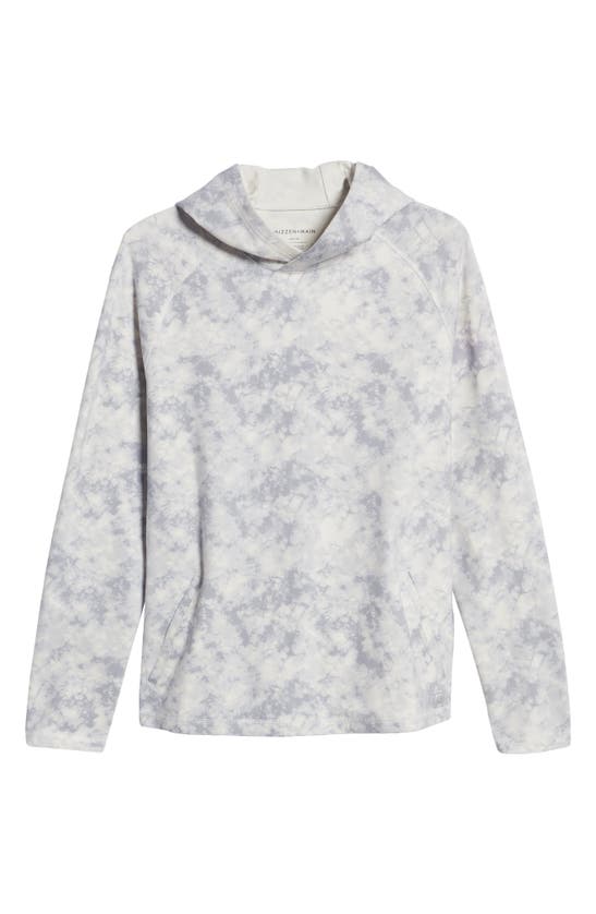 Mizzen + Main Proflex Performance Hoodie In Gray Sponge Print