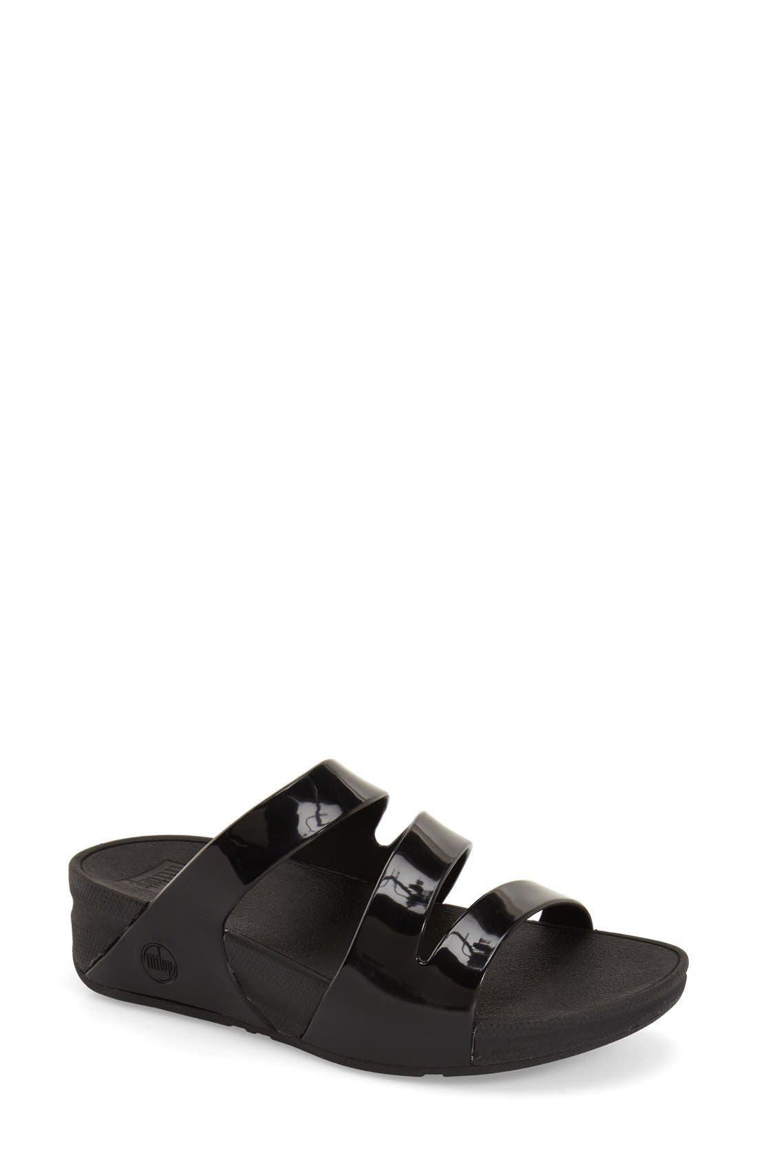 FitFlop™ 'Superjelly Twist' Slide sandal (Women) Nordstrom